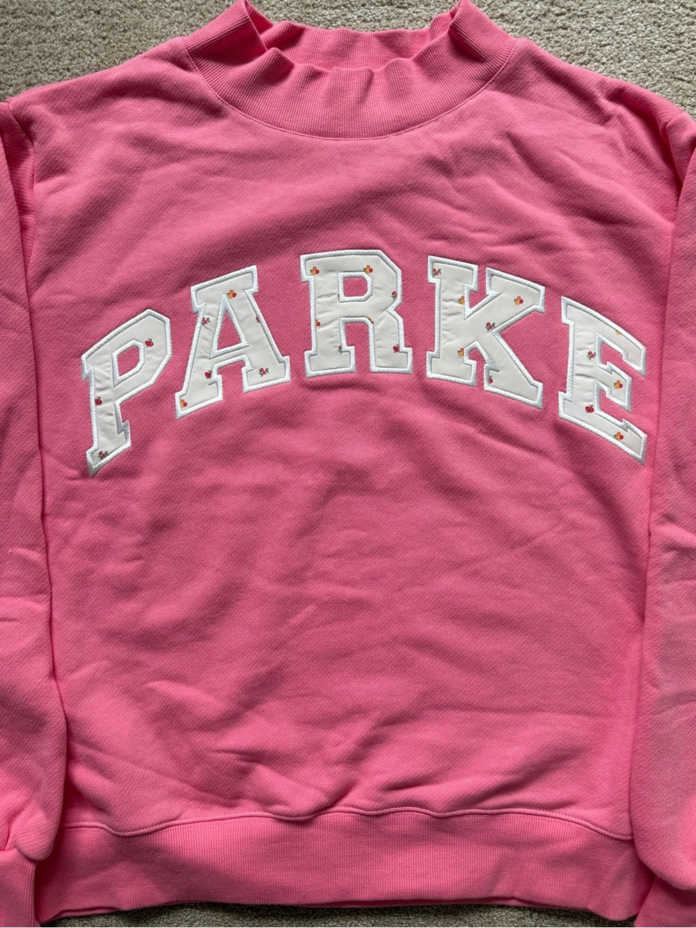 NWT Parke Maggie and Emma Bloom Mockneck
